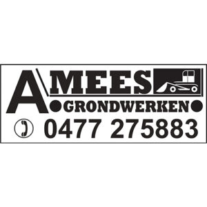 Logo - Grondwerken A. Mees - square